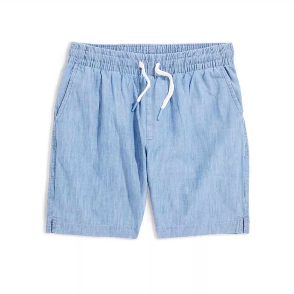 Vineyard Vines Chambray Drawstring Shorts - Size 8 - NWT